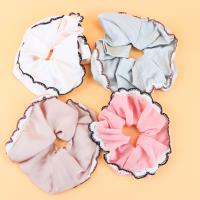ZL缎面素圈花边肠圈