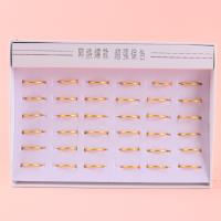 JN哑金素圈戒指