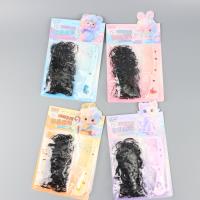 DC吊卡黑大圈皮筋梳子组合