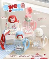 X-169S萌物报刊饮水杯800ml（混）