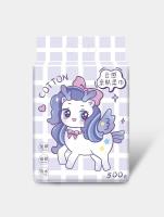 0466紫小鹿500g底部抽棉柔巾