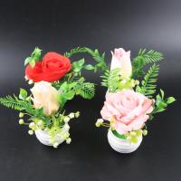 塑料花1314小盆景