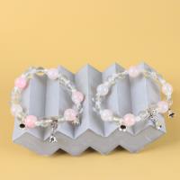 XX碎花彩珠铃兰花手链