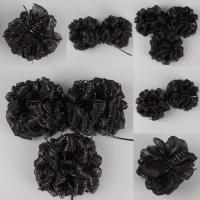 XX亮纱珍珠钻丝带云朵大爪