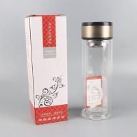 65#中号黑环千层玻璃杯