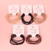 JY0797纸盒3条咖色细波浪皮筋