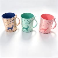 160小鹿双色口杯