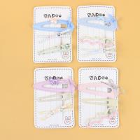 YD配件布艺水滴BB夹+两个压夹