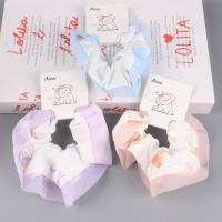 QY印花领结纱边肠圈