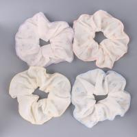 ASN薄纱虚线碎花锁边大肠圈