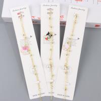 MZQ三丽鸥珍珠金色手链
