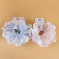 DM彩点网纱大肠圈（颜色随机）