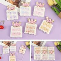 HYX1031亚克力盒点钻长指甲贴
