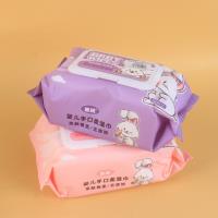 悠试小兔粉80片湿巾0244