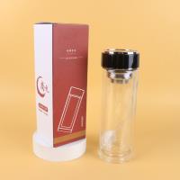 370大号环底锦程盖玻璃杯400ml