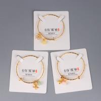 JY抽拉刻花金手镯