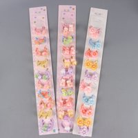 长条水晶花儿童皮筋