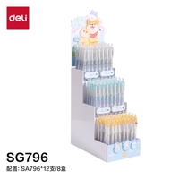 得力SG-796中性展架笔