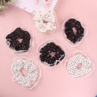 MF黑白系网纱包边肠圈
