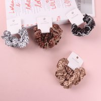 DD点点格子边布圈皮筋