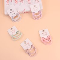 JY撞色螺纹皮筋