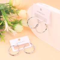 YH925简约素圈耳圈