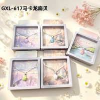 TL617马卡龙扇贝项链