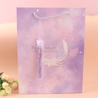BC518-01竖版大号流苏礼品袋-此刻美好