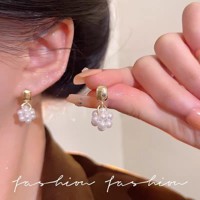 XSW小珍珠花束耳钉