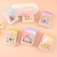 QY童话花屋小镇拼装积木