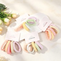 MSL5根彩色混款毛巾圈