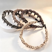 ASN碎花绕布带齿发箍
