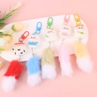 CM奶橘绒尾猫挂件