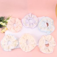 ASN印花格子锁边肠圈