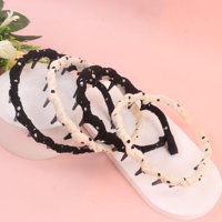 HD-波点褶皱带齿发箍