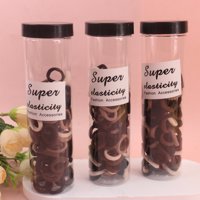 咖色100条桶装毛巾圈