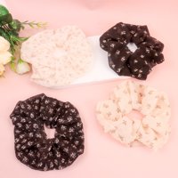 TE复古小碎花大肠圈