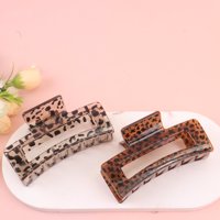 MSL10.5公分方形豹纹大爪（颜色随机）