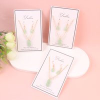 MZQ玉花生项链+耳坠