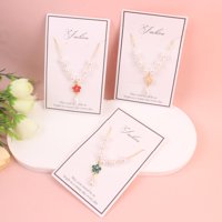 MZQ珍珠小花甜梦项链