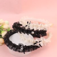 ASN轻纱点钻带配件发箍