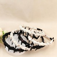 ASN印花缠绕带齿发箍