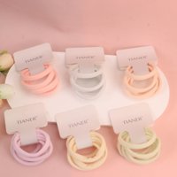 TE白盒5根彩色无缝皮筋
