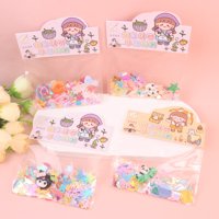 PX0099马卡龙异形炫彩手工亮片配件