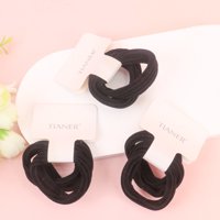 TE白盒三根黑色无缝皮筋