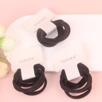 TE白盒5根黑色无缝皮筋