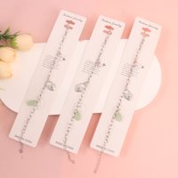MZQ锁心玉水滴手链