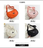 BG复合布单肩包（颜色随机）