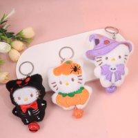 MN万圣节妆造KT猫铃铛毛绒挂件（颜色随机）