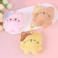 MN吊卡呆萌猫毛绒挂件（颜色随机）